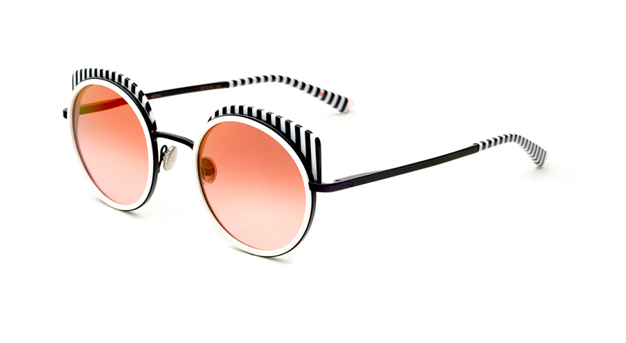 Etnia Sonnenbrille SPIGA BKWH Größe 52