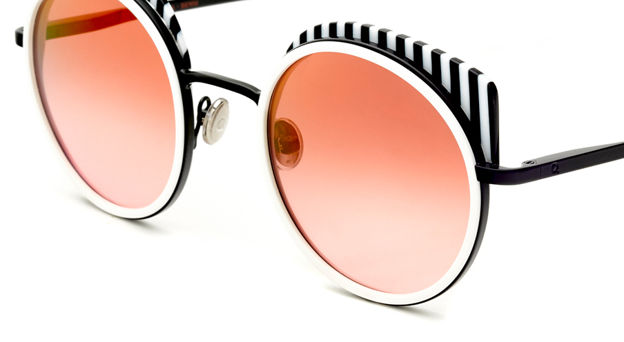 Etnia Sonnenbrille SPIGA BKWH Größe 52