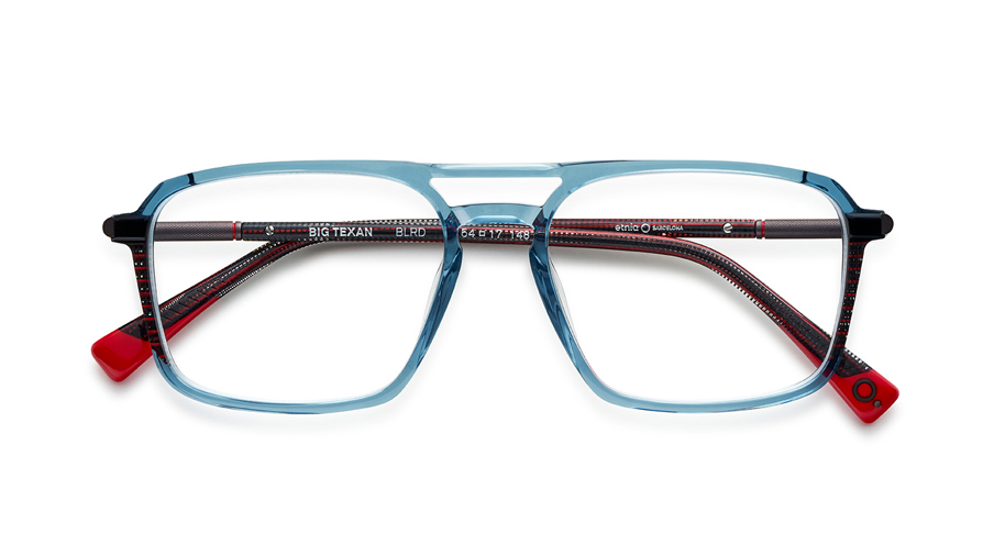 Etnia Barcelona Brille Big Texan BLRD Größe 54